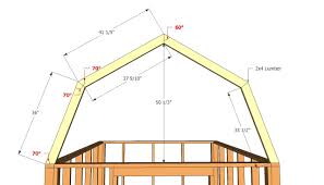 This post was originally published by hiproofbarn.wordpress.com on december 3, 2015 i spent part of her week sitting in front of the wood stove she suggested that i share the pattern with you, so here it is. Gambrel Shed Plans Build The Actual Shed That You Often Wanted Barns Sheds Shed Roof Barn Plans