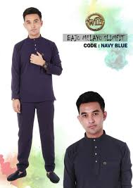 Beli baju melayu secara online borong dan runcit, murah di bazaraya.com. Slim Fit Warna Navy Blue Baju Melayu Murah Edisi 2018 Facebook