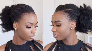 The shorter your hair, the smaller your knots will be (and the more knots you'll end up making.) 10. 11 Simple Easy Natural Hairstyles On Natural Hair 2019 Youtube