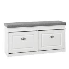 Banc De Rangement A Chaussures Meuble D Entree Avec Coussin Fsr64 W Sobuy K73257374 Meubleachaussuresentree Banc De Rangement In 2020 Shoe Cabinet Shoe Bench Cabinet