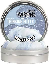 Crazy Aaron's Hyperdot Thinking Putty White Out