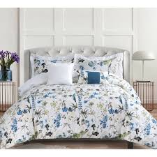 Mavis 8 piece california king cotton printed reversible comforter set. Oversized Cal King Comforters Wayfair