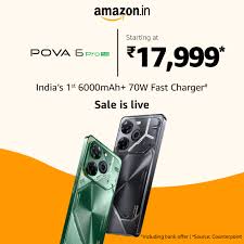 Amazon - Grab the new Tecno Pova 6 Pro @17999 Shop Now. | Facebook