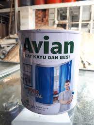 Dinding tembok bagian luar rumah harus menggunakan cat yang lebih tahan terhadap segala cuaca. Jual Cat Avian 1 Kg Tersedia Semua Warna Cat Kayu Dan Besi 1 Kg Di Lapak Indah Bangunan Bukalapak