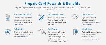 Fuel points can be redeemed at any of our eligible fuel centers. Get A Kroger Rewards Prepaid Debit Card Earn Some Fantastic Perks