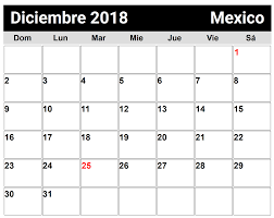 Calendario Diciembre 2018 Chile Periodic Table