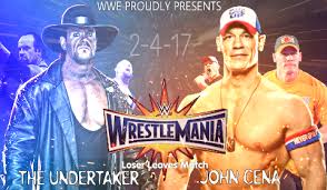 The undertaker himself requested this match but it. John Cena Vs The Undertaker At Wwe Wrestlemania 33 By Usmanrollins On Deviantart