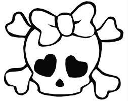 These are sugar skull colouring pages. Pin By Ramona H On Svg Skull Coloring Pages Girly Skull Skull Stencil