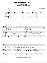 Maybe you would like to learn more about one of these? Lennon Beautiful Boy Darling Boy Sheet Music For Voice Piano Or Guitar