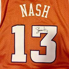 Steve nash dallas mavericks jersey size 2xl, but fits more like a extra large $30 or best offer nba. Autographed Steve Nash Phoenix Suns 13 Swingman Jersey The Steve Nash Foundation