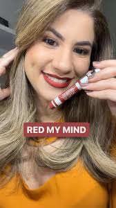 Novo Batom liquido Mary Kay cor RED MY MIND, Coloquei contorno labial Berry  pra dar um efeito degradê! , Lindo neh?! 🤩, Se ainda nao tem uma  consultora Mary Kay estou a disposição pra lhe atender! ...