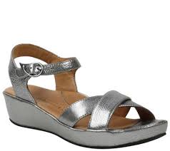 lamour des pieds leather sandals casimiro qvc com