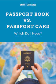 Passport card and book are two different things. Passport Book Vs Passport Card Which Should You Get Passport Card Traveling By Yourself Passport