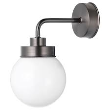 Frihult Candeeiro De Parede Preto Ikea In 2020 Wall Lamp Black Wall Lamps Led Bathroom Lights