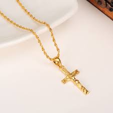 Small cross pendant in 14k gold. Bangrui Small Cross Pendant Necklace Women Girl Mini Charm Pendant Gold Color Jewelry Crucifix Christian Ornaments Small Cross Pendant Small Crossnecklace Cross Pendant Aliexpress