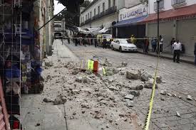 The earthquake caused damage in the mexican states of puebla and morelos and in the greater mexico city area, including the collapse of more than 40 buildings. At Least 5 Dead Several Feared Trapped As 7 4 Quake Strikes Southern Mexico Los Angeles Times
