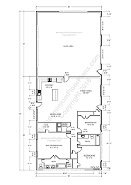 Barndominium Floor Plans 2 Story 4 Bedroom With Shop Barndominium Floor Plans Cost Open Concept Barndominium Floor Plans Metal Shop Houses Shop House Plans