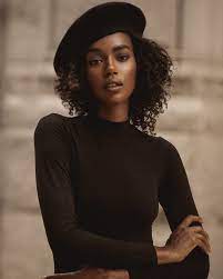 Paige Gary Fashion Portriat By Photographer Glenford Nunez Photography Beret Hat Beret Natural Hair Natural Hair Styles Beautiful Dark Skin Portrait