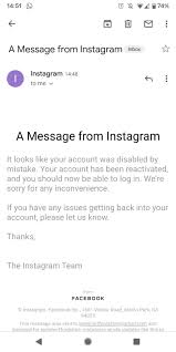 Easily get back your instagram account. How To Restore A Disabled Account On Instagram Instagramers Com