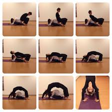 Wheel Pose Chakrasana Opens The 4th 5th Chakra Opens The Chest Straightens The Arms And Back
