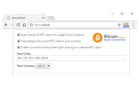 International currency exchange rates are based on data obtained from open exchange rates. Bitcoin Auto Converter