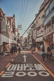 Seoul Street Photography Pemandangan Kota Fotografi Perjalanan Pemandangan