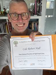 This morning felt like a Holy full circle. Preaching the sermon and then  coming home to see the confirmation that all my Clinical Pastoral Education  units and requirements are complete for the