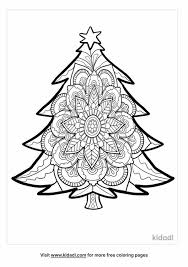 This method keeps taking down your tree neat and organized. Christmas Tree Mandala Coloring Pages Free Christmas Coloring Pages Kidadl