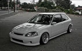Honda Civic White Lowered Clean Hatchback 6th Gen X Bros Apparel Vintage Motor T Shirts New Honda Civic Hatchback Honda Civic Sedan Honda Civic Es