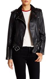 Walter Baker Allison Leather Moto Jacket Nordstrom Rack In 2020 Leather Jacket Street Style Leather Moto Jacket Moto Jacket