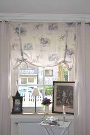Rollo Raffrollo Roll Gardine 140x100 Vintage Shabby Landhaus Franske Brocante Tende Stoffe