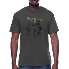 Star Wars Star Wars The Mandalorian Baby Yoda Men S Big Men S Standing Graphic Tee Walmart Com Walmart Com