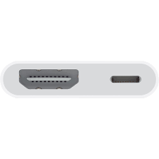 Apple Lightning Digital Av Adapter Hdmi Lightning For Audio Video Device Ipod Ipad Iphone Tv Projector 1 X Lightning Male Proprietary Connector 1 X Hdmi Female Digital Audio Video Md826am A