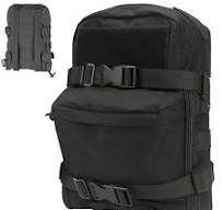 Mochila táctica de hidratación MOLLE 1000D Nylon Ligero Hidratación Agua  Vejiga Portador Varios Depósito Bolsa Molle Chaleco Accesorio