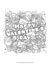 This awesome book comes with so many different pages to color! Valentine S Day Coloring Pages Free Printable Pdf From Primarygames
