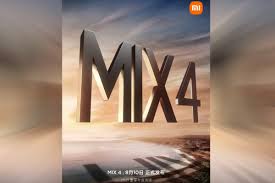 Xiaomi in a teaser posted on weibo has revealed. Mi Mix 4 Design Tipped By Promotional Poster Ahead Of Launch Reservations Reportedly Exceed 2 30 000 Technology News