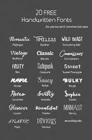 See more ideas about handwriting fonts, lettering alphabet, lettering fonts. 20 Go To Handwritten Fonts Free For Commercial Use Designbold Academy