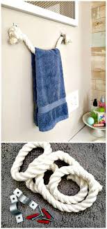Many of these interior design suggestions are perfect for those of you with a penchant for diy projects and creative. Diy Seil Handtuchhalter 50 Einfache Diy Handtuchhalter Ideen Um Ihr Badezi Diy Wohnkultur Diy Towel Rack Diy Towels Towel Rack