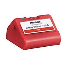 Pitney Bowes 769-0 Ink Refill for PB Mail Station E700/K707, Red