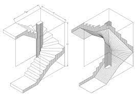 Small Concrete Winder Stairs For 11ft Floor Only 7 X 7 2 Winder Stairs Stairs Design Stairs
