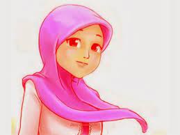 Love hijab by lollic on deviantart. Kartun Wanita Muslimah Hitam Putih Anime Muslimah Fondo De Pantalla 444x444 Wallpapertip