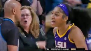 VIDEO: UCLA Head Coach Loses Her Mind On The Sideline As Angel Reese  Escapes A Tech After Swearing At The Bruins Bench