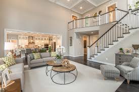 What Is Your Favorite Feature In This Open Living Space Living Room Decor Traditional New Homes Open Space Living