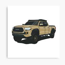 Find toyota tacoma at the best price. Toyota Tacoma Canvas Prints Redbubble