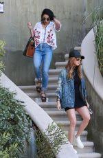 Vanessa hudgens, los angeles, ca. Vanessa Hudgens And Ashley Tisdale Leaves Vanessa S House In Los Angeles 02 20 2016 Hawtcelebs