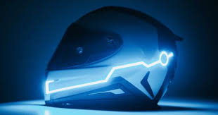 Lightmode Helmet Mod Tron Helmet Light Biker Helmets Racing Helmets
