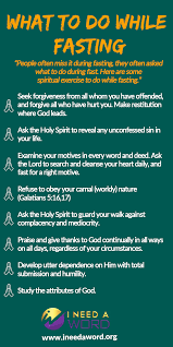 What To Do While Fasting Fast And Pray Prayer Scriptures Spiritual Fast