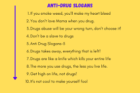 The oberlo slogan generator is a free online tool for making slogans. Anti Drug Slogans 250 Catchy Slogans To Be Drug Free