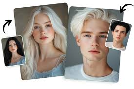 Filtro AI gratuito per capelli bianchi: Cambia il colore dei capelli in  bianco - AI Ease