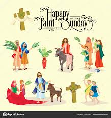 Zapraszamy na rozważanie z nami tajemnic poszczególnych dni wielkiego za chwilę niedziela palmowa, później wielki tydzień i święta, kiedy bardzo często tłumnie. Grafika Wektorowa Niedziela Palmowa Obrazy Wektorowe Niedziela Palmowa Ilustracje I Kliparty